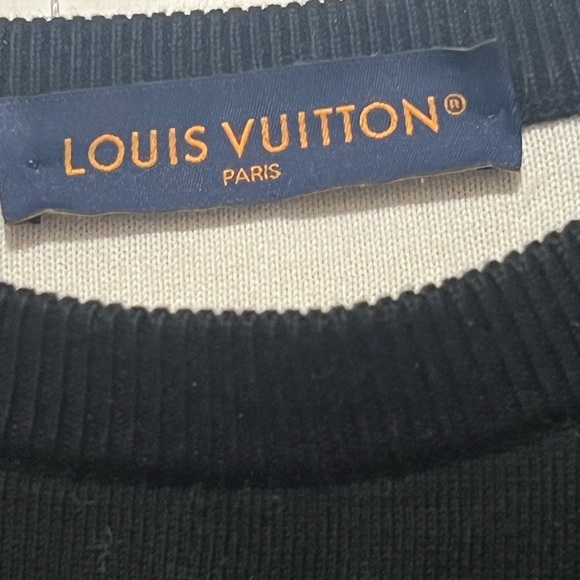 Louis Vuitton Black monogram gradient sweater - Picture 5 of 11